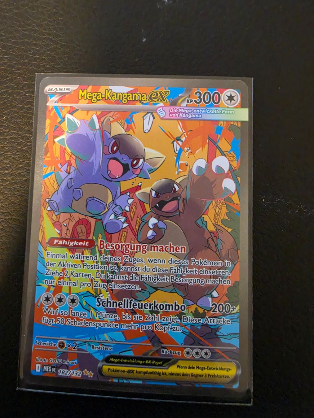 Pokémon Carte collezionabili: Pokemon Mega Evolution MEga-Kangama ex MEG182 – Nuovo (secondo la descrizione) da Widnau venduto da selvedan