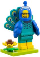 LEGO CMF 71051 Series 28 col28-1 Peacock Costume Fan