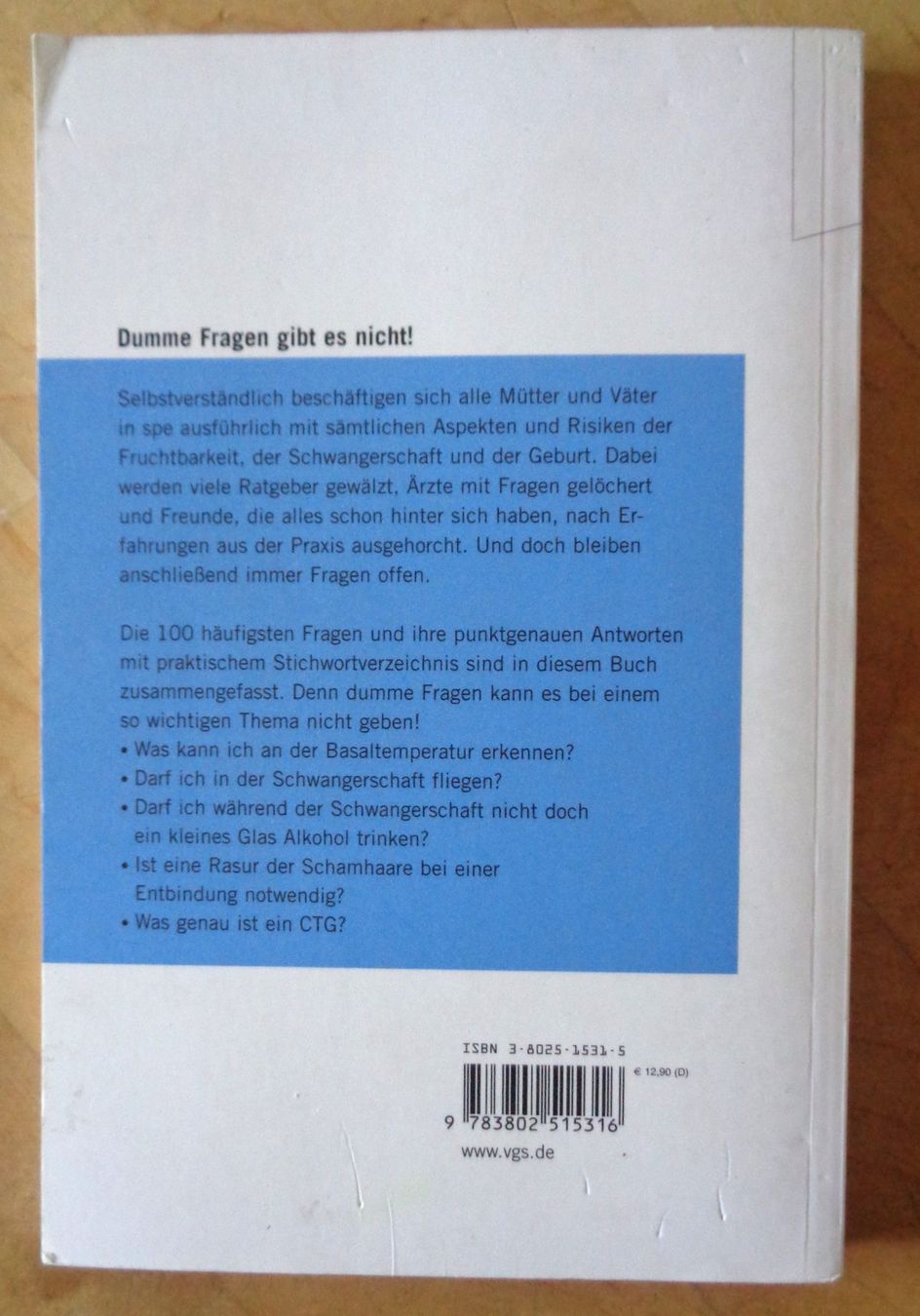 Libri: Kinderwunsch / Schwangerschaft / Geburt – Usato da Jona venduto da Loki40 1