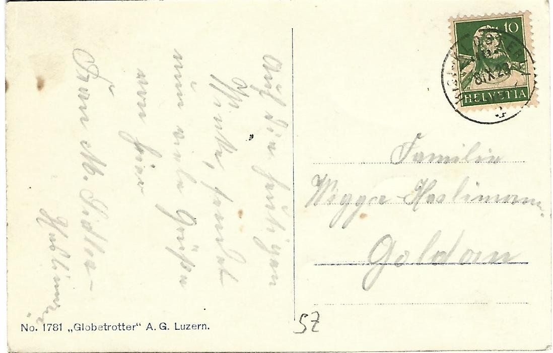 Cartoline postali: Rigi-Klösterli – Usato da Wetzikon ZH venduto da Brulu100 1