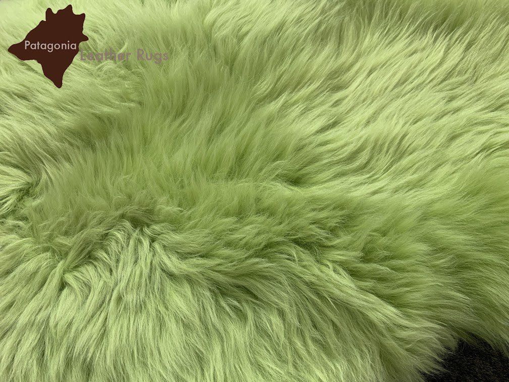 Tappeti: Lammfell Teppich Green Apple – Nuovo e nell'imballaggio originale da Arbedo venduto da patagonialeatherrugs 2