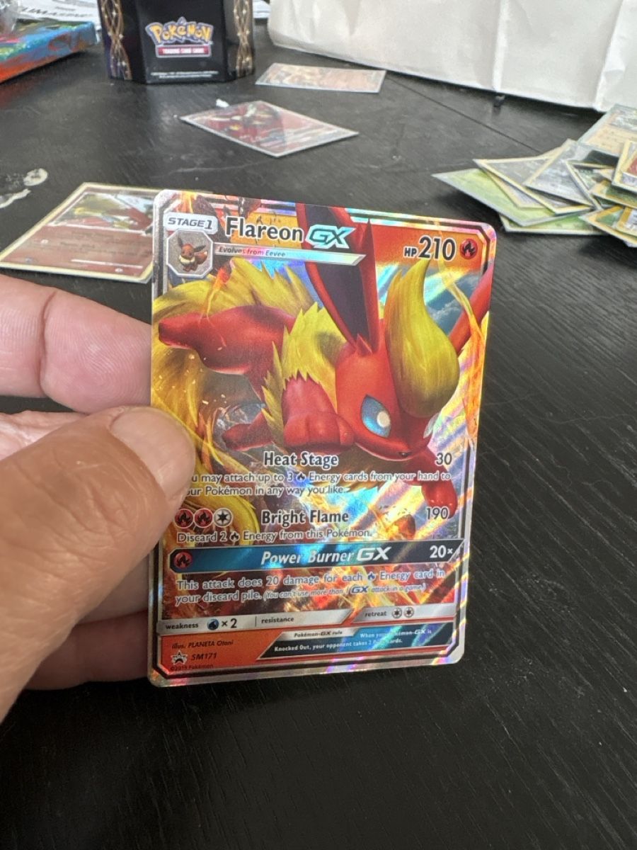 Pokémon Cartes à collectionner: Promo  Flareon GX SM171  – D'occasion à Davesco-Soragno par luiginix3939 2