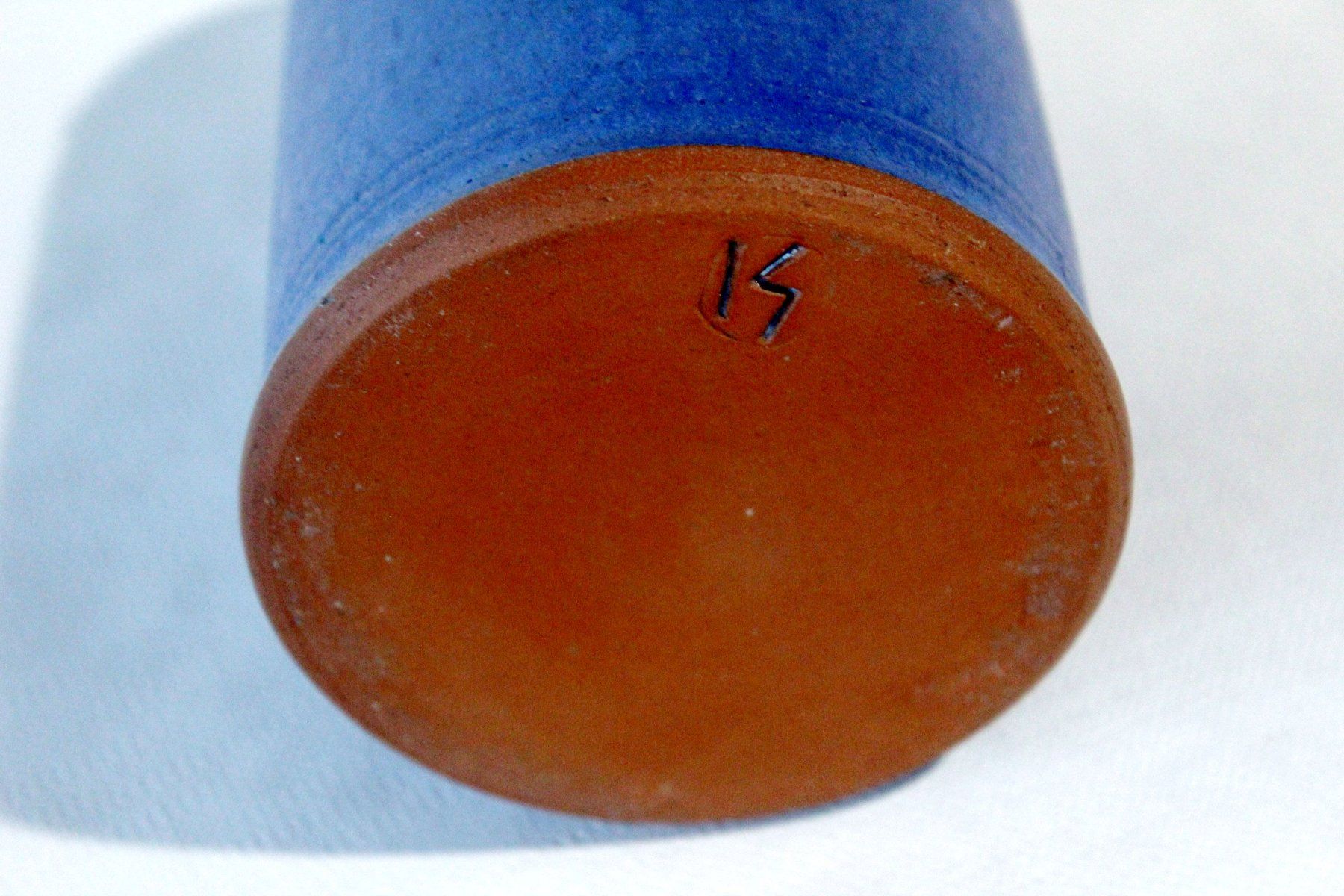 Vasen & Gefässe: Monogrammierte Unikat - STUDIOKERAMIK - VASE / FLASCHE, 1980 – Gebraucht aus Bern von kultiges 5