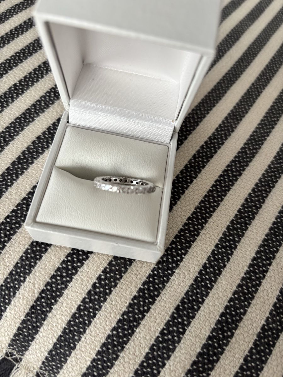 Ringe: Alliance Ring Silber 925 mit Zirkonia – Gebraucht aus Adligenswil von adropolis 2