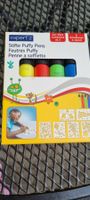 Expertiz Stifte Puffy Pens 4er-Pack + 6 Schablonen, NEU!