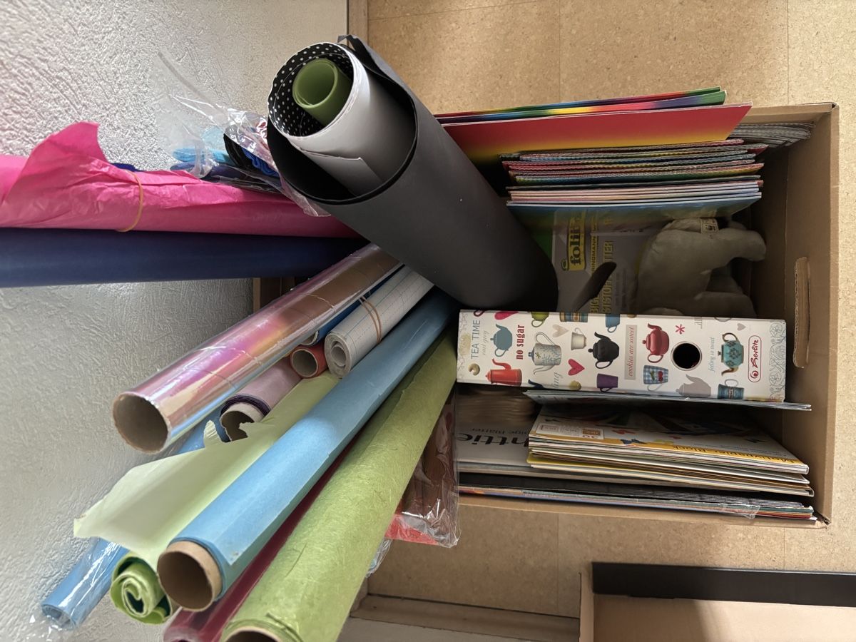 Kit bricolage: Bunte Bastelpapiere & Rollen – Nuovo (secondo la descrizione) da Trimbach venduto da Delasound 1