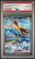 Pokemon Zapdos ex 204 PSA 10