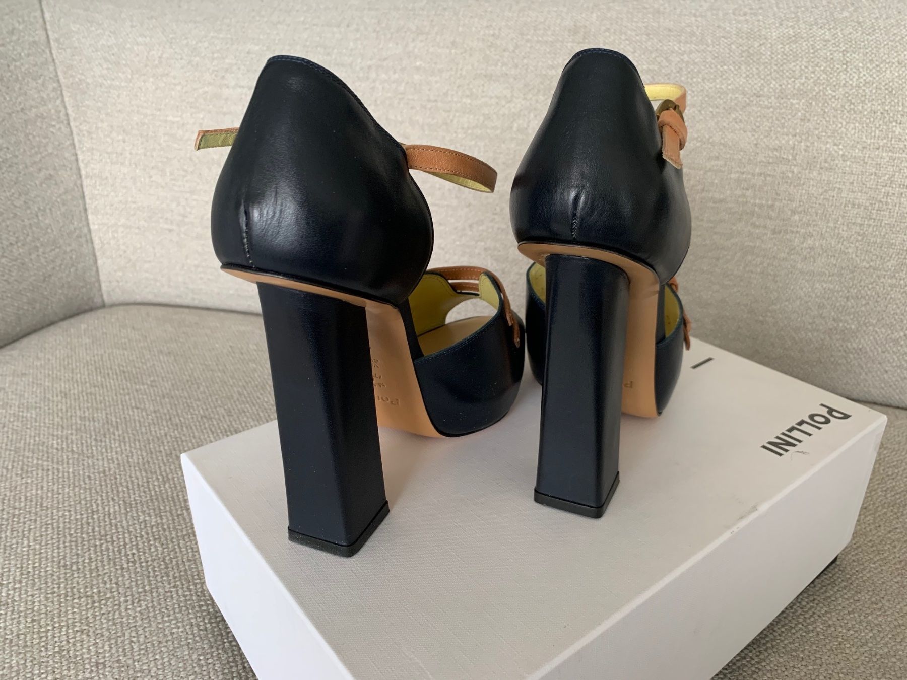 Scarpe da donna: Neue Extravagante Schuhe Pollini Gr 38 – Nuovo e nell'imballaggio originale da Meilen venduto da kroetli 2