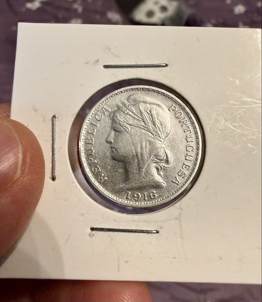 Tutti le monete: 20 Centavos Portugal 1916!!! Silber!!! – Usato da Oberentfelden venduto da NunoLouro