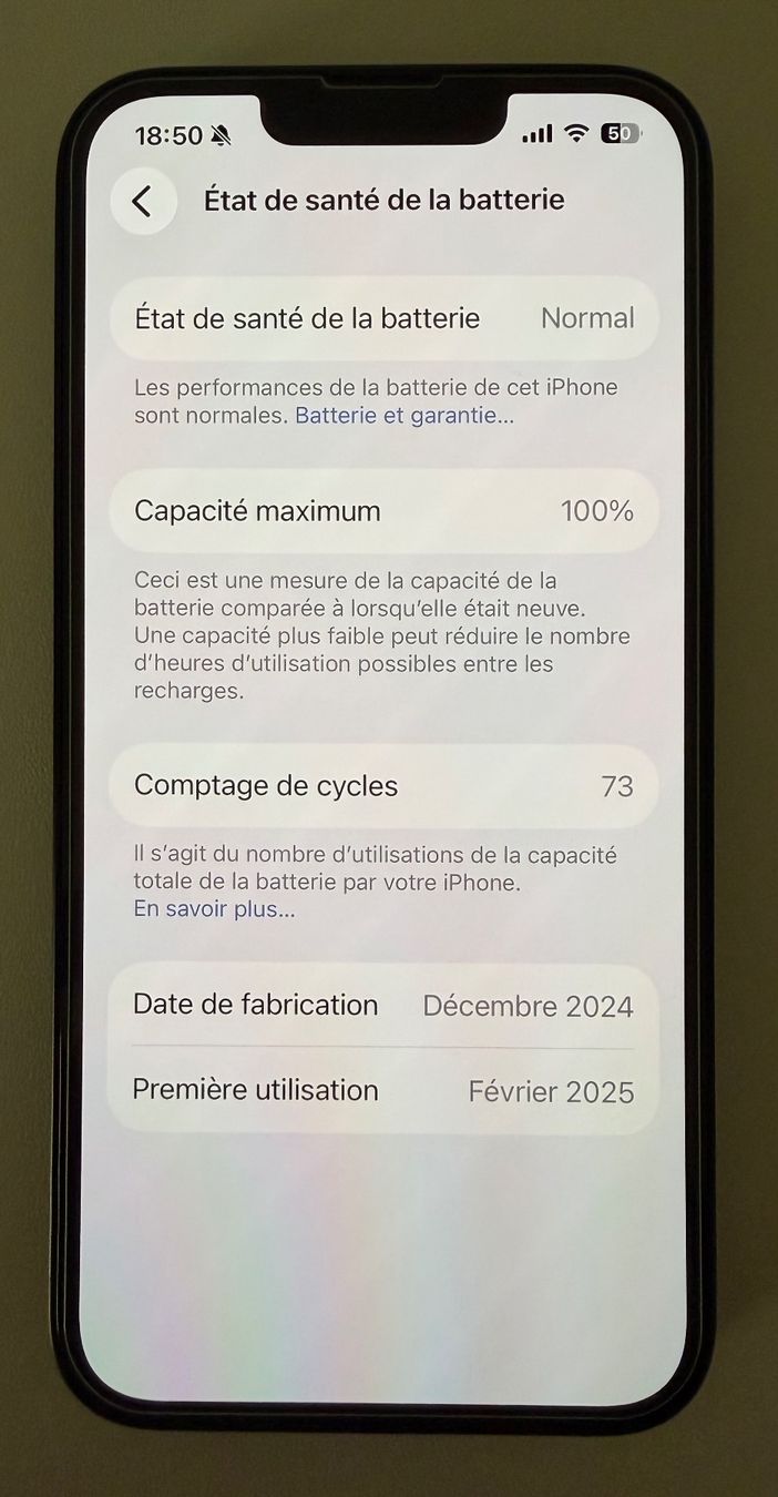 Apple Telefoni cellulari / Smartphones: Apple iPhone 16e 128GB noir comme neuf – Usato da Gryon venduto da Hamynos 5