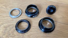 Chris King 1 1/8 Steuersatz Not ThreadSet gebraucht schwarz