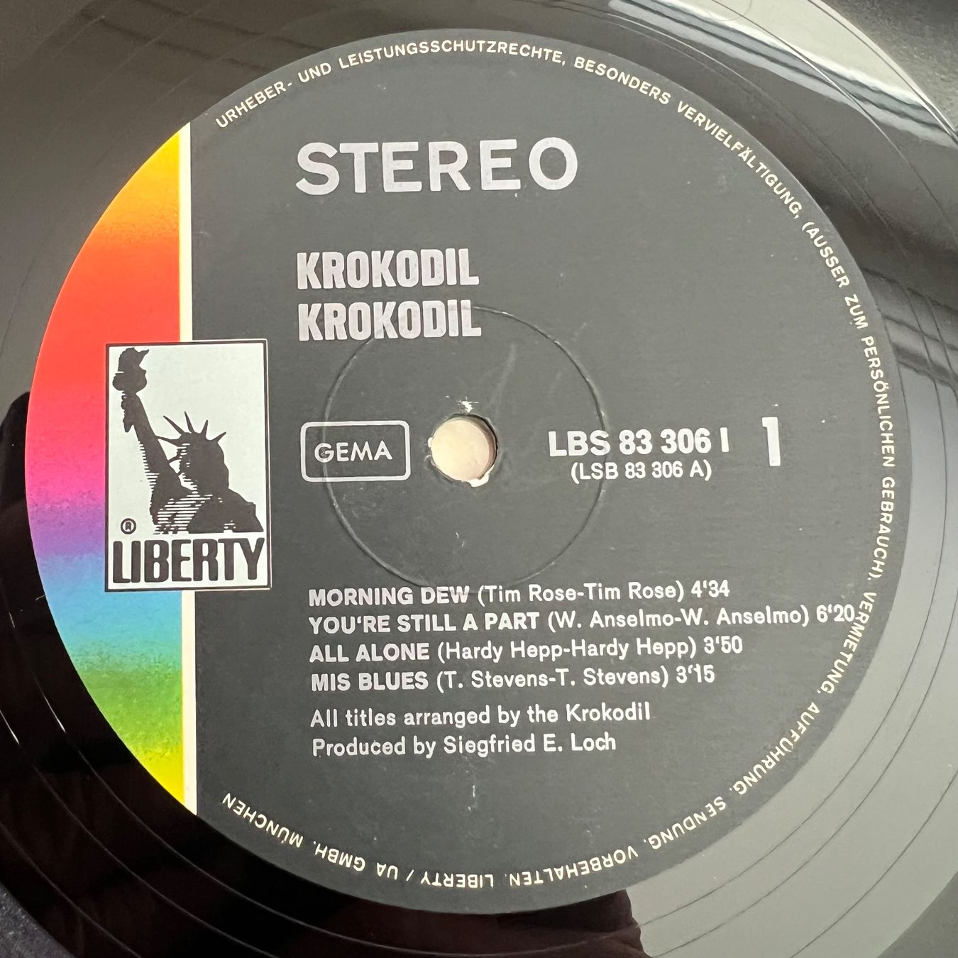 Dischi in vinile: Krokodil - Same / 1. D-Press. 1969 - Very Nice Copy – Usato da Gais venduto da soundcave57 2