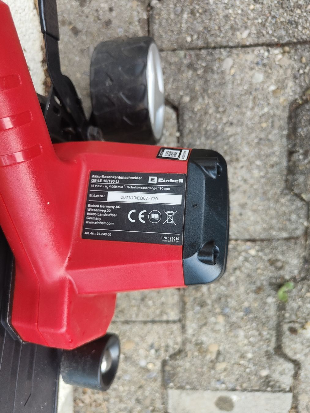 Einhell Tondeuses à gazon: Einhell Akku Rasenkanten Schneider 18V – D'occasion à Ehrendingen par Axe31 3
