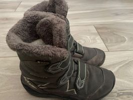 Kinderstiefel Gore-Tex gefüttert Klettverschluss Grösse 33