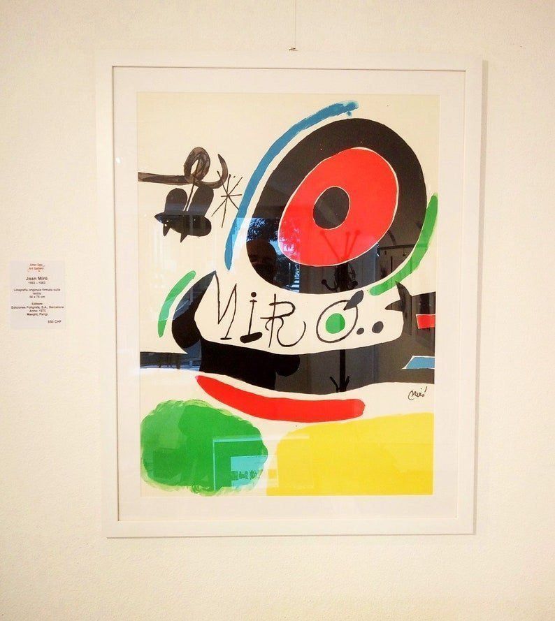 Grafica & Litografie: Joan Mirò - Originale Lithographie 1972‪ – Nuovo (secondo la descrizione) da Ponte Tresa venduto da 11GalleriaAlterEgo11 7