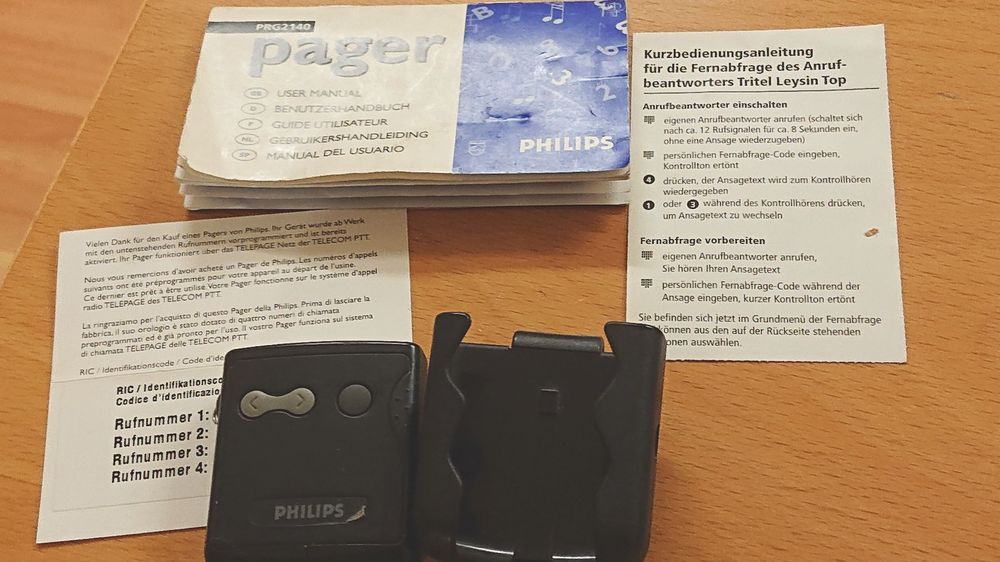 Pager Philips PRG 2140 Kaufen auf Ricardo