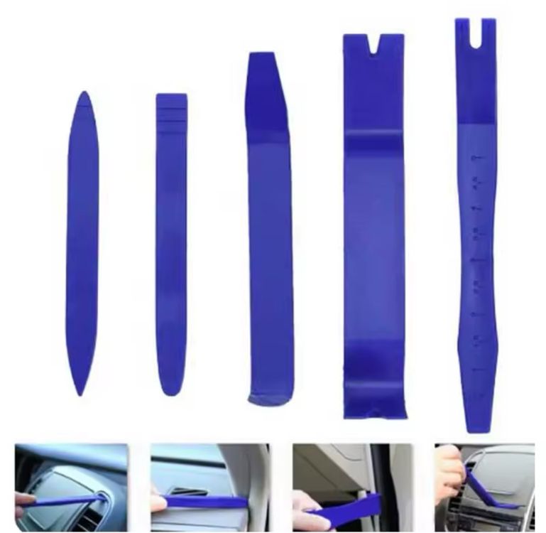 HISports 3er Set Demontage-Werkzeuge - Universal KFZ Innenverkleidung Werkzeugsatz