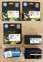 HP original Tintenpatronen 950XL und 951XL, z.T. gebraucht