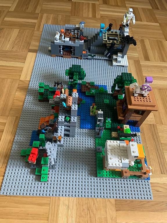 Lego Kit di costruzioni: Pack LEGO MineCraft avec 2 plaques lego – Usato da Echallens venduto da brice09 2