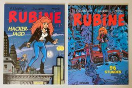 Rubine Band 1 u. Band 8, neuwertig, Epsilon Verlag