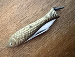 SANDRIK Taschenmesser Fischform, Sackmesser