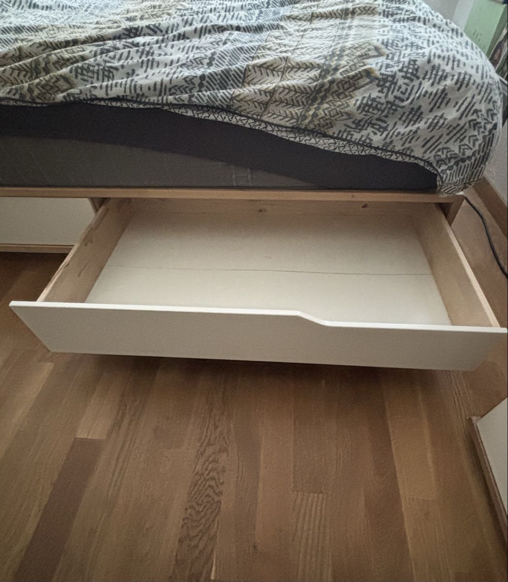 Ikea Letti: Bett mit 4 Schubladen – Usato da Worblaufen venduto da Kanice_Veron 1