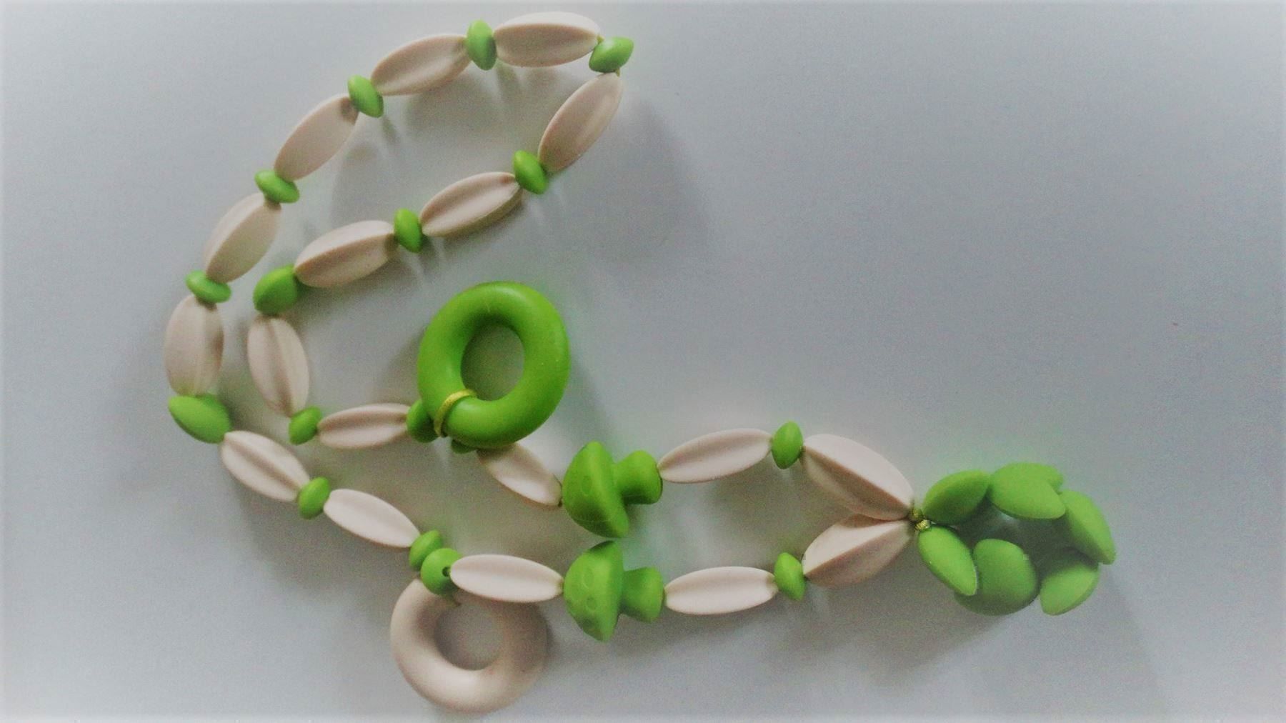 Perle (finte): Perlen Silikon 30x10mm Sternfrucht – Nuovo (secondo la descrizione) da Alpnachstad venduto da perlengaby 3