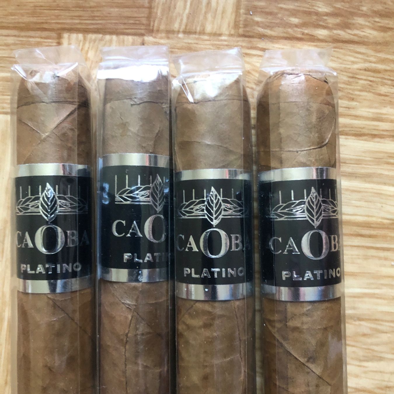 Sigari: 4 STK CAOBA PLATINO ROBUSTO  ZIGARREN DOM REP – Nuovo e nell'imballaggio originale da basel venduto da Lastcall 1