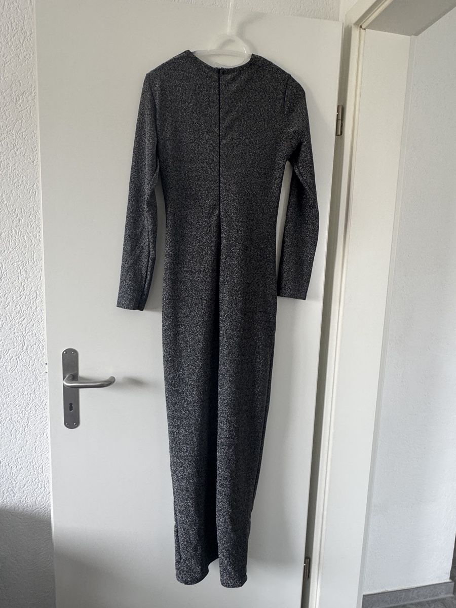 Kleider: Abendkleid Glitzer grau  – Neu (gemäss Beschreibung) aus Oftringen von D.de 1