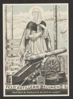 WK2 Einheitskarte Artillerie Nr. 4 *