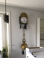 Zum Verkauf: schöne antike französische Horloge Comtoise Uhr