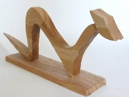 Grosse Skulptur: Miau