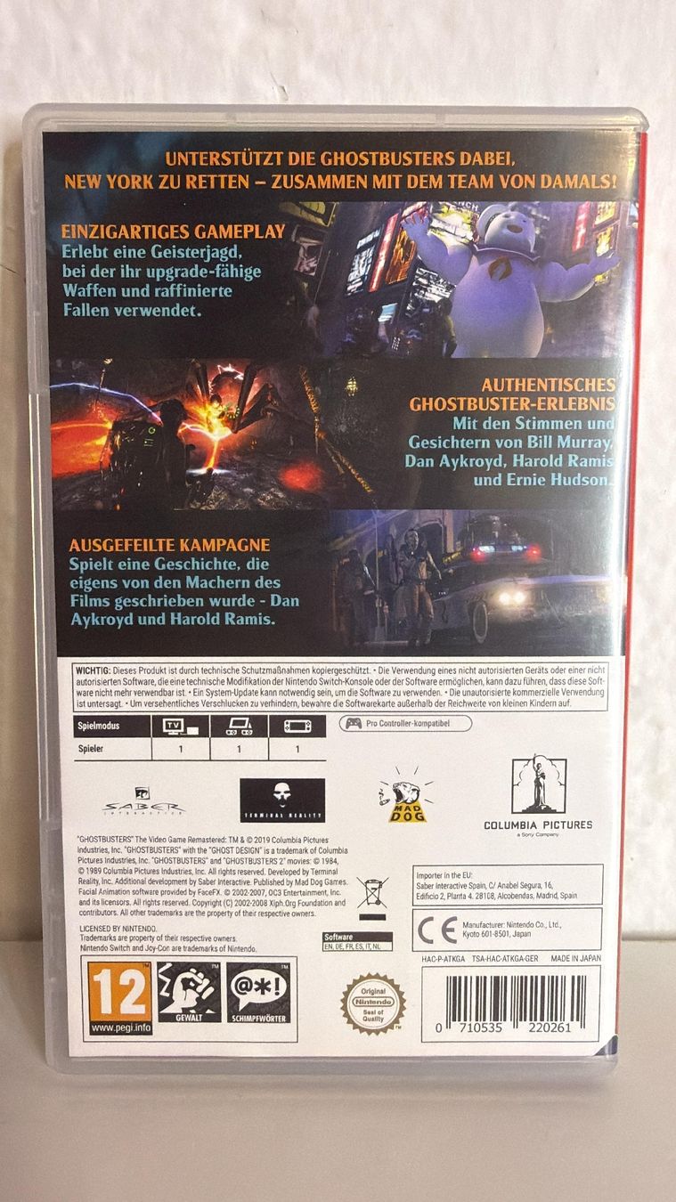 Giochi: Ghostbusters The Video Game Remastered Switch – Usato da Ehrendingen venduto da lax21 1