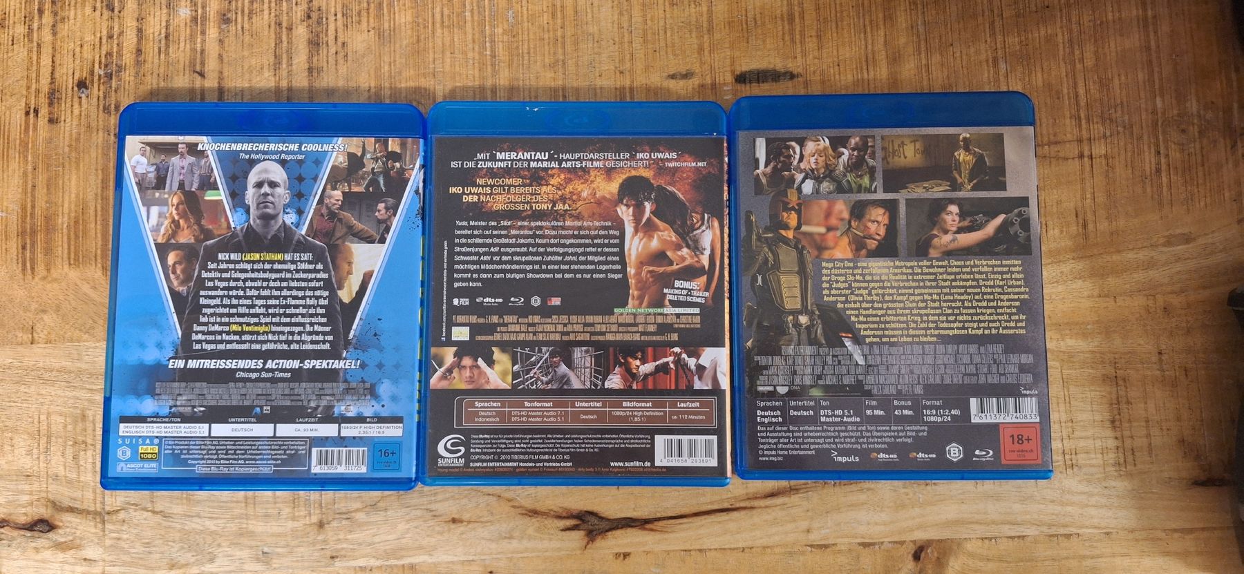 Alle DVDs: Blu-ray Filme 3Stk. – Gebraucht aus Gretzenbach von Chillkrot 1
