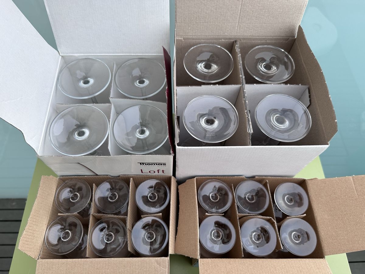 Gläser: Verres 20 pièces – Gebraucht aus Châtillon FR von Karine1453