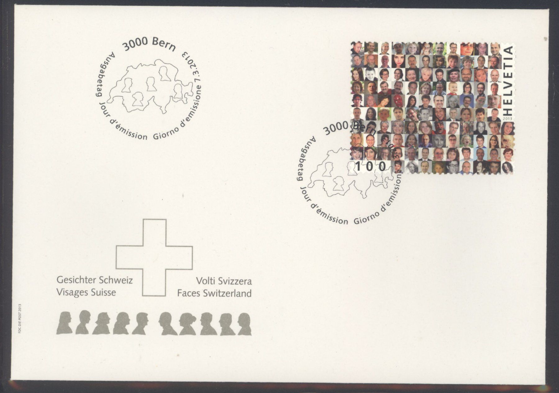 Tutti i francobolli: 2013, FDC, Geschichter Schweiz (Nr. 1451) – Usato da Willisau venduto da Vollstempel
