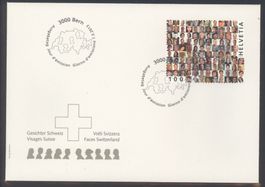 2013, FDC, Geschichter Schweiz (Nr. 1451)