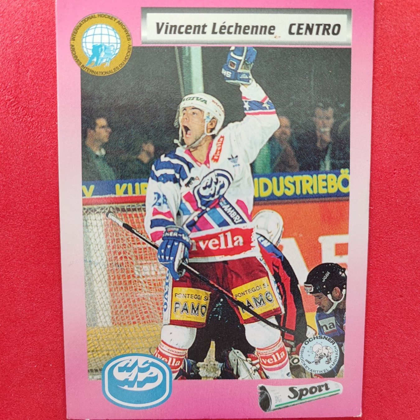 Carte collezionabili: Vincent Lechenne - HC AMBRI - 1993/94 – Usato da Dübendorf venduto da kb86_MOVIE