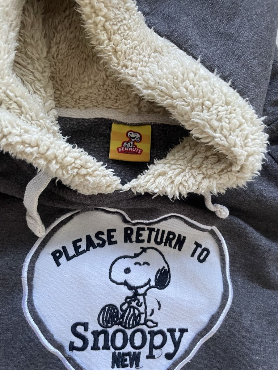 Maglioni & Felpe: Sweat à capuche Peanuts Snoopy gris taille 12 ans – Nuovo (secondo la descrizione) da Versoix venduto da Pti-pois 2