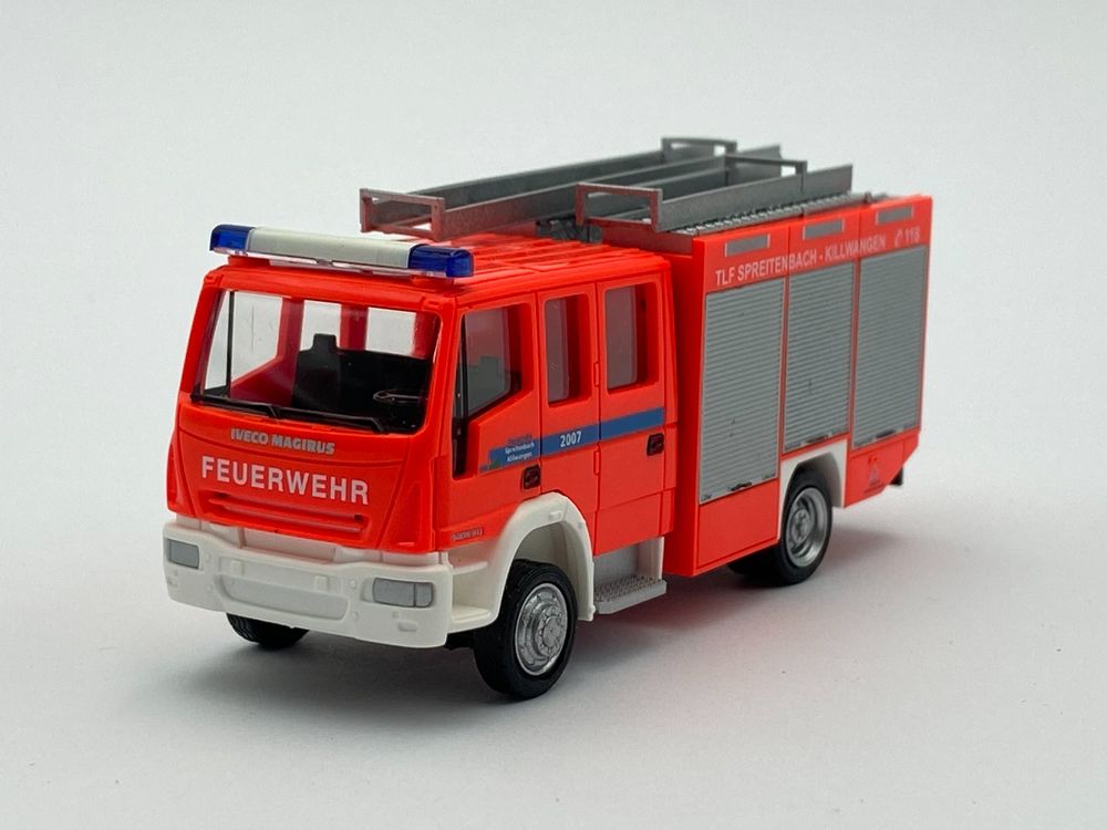 Rietze 61214 1:87 Iveco TLF Feuerwehr Spreitenbach | Kaufen auf Ricardo