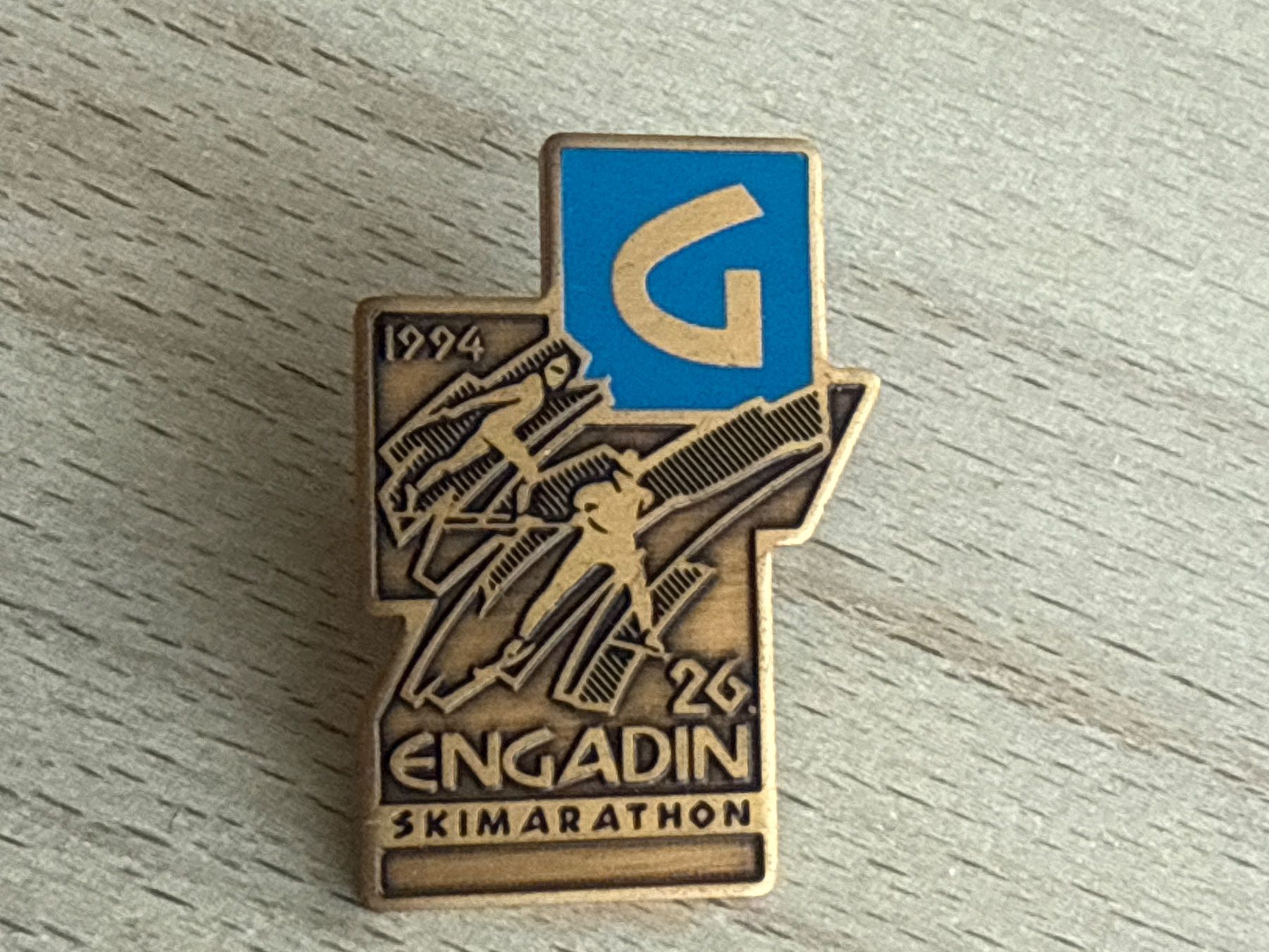 Plaquettes & Badges: Pin 26. Engadin Skimarathon 1994 – D'occasion à Glattbrugg par Schweigmatt