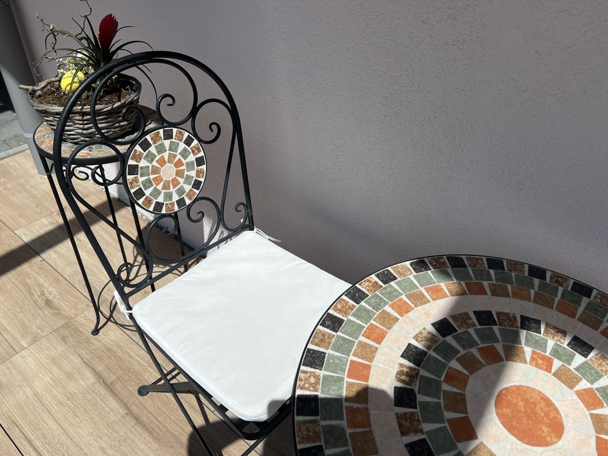 Tischset: Gartentisch mit 2 Stühlen und Seitentisch – Neu (gemäss Beschreibung) aus Oensingen von lau_6z7v 2