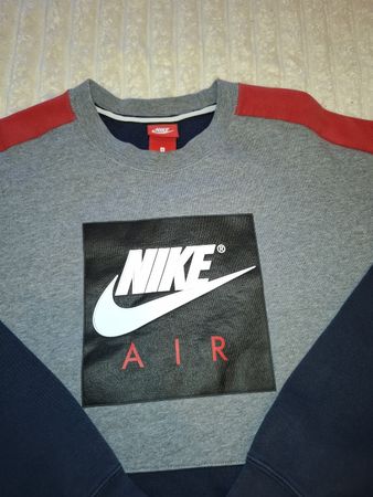 Sweatshirt Nike Air Col Rond Colorblock Taille S