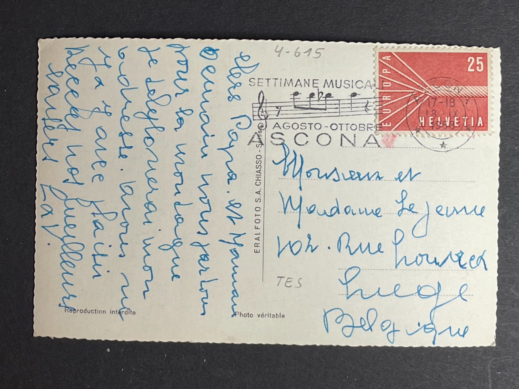 Cartoline postali: Ascona - Lago Maggiore – Usato da Steg VS venduto da _vinci_ 1