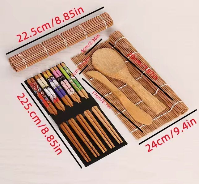 Geschirrsets: Sushi Set Bambus – Neu und originalverpackt aus Dintikon von sibru3 1