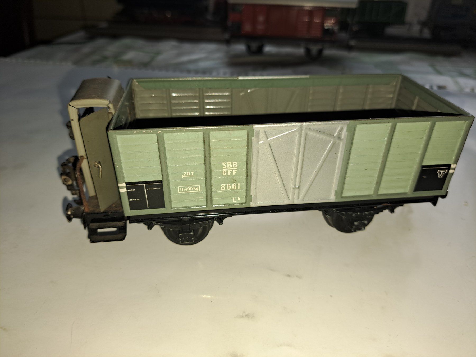 Buco Modellini di ferrovie: Spur 0 Wagen Buco – Usato da Schwanden GL venduto da roerich20