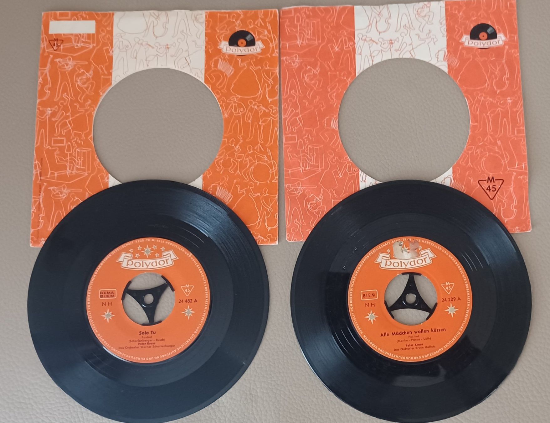 Dischi in vinile: 10 x 7" Single, Peter Kraus, Pop Rock DE – Usato da Hägendorf venduto da Plattenhardt 4