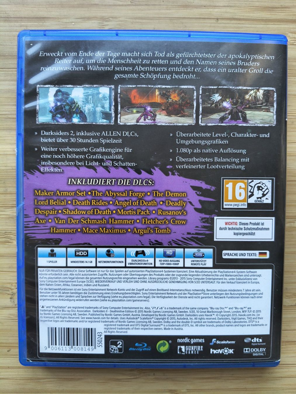 Giochi: Darksiders 2 - Deathinitive Edition (PS 4) – Usato da Riedholz venduto da ste_96cd 1