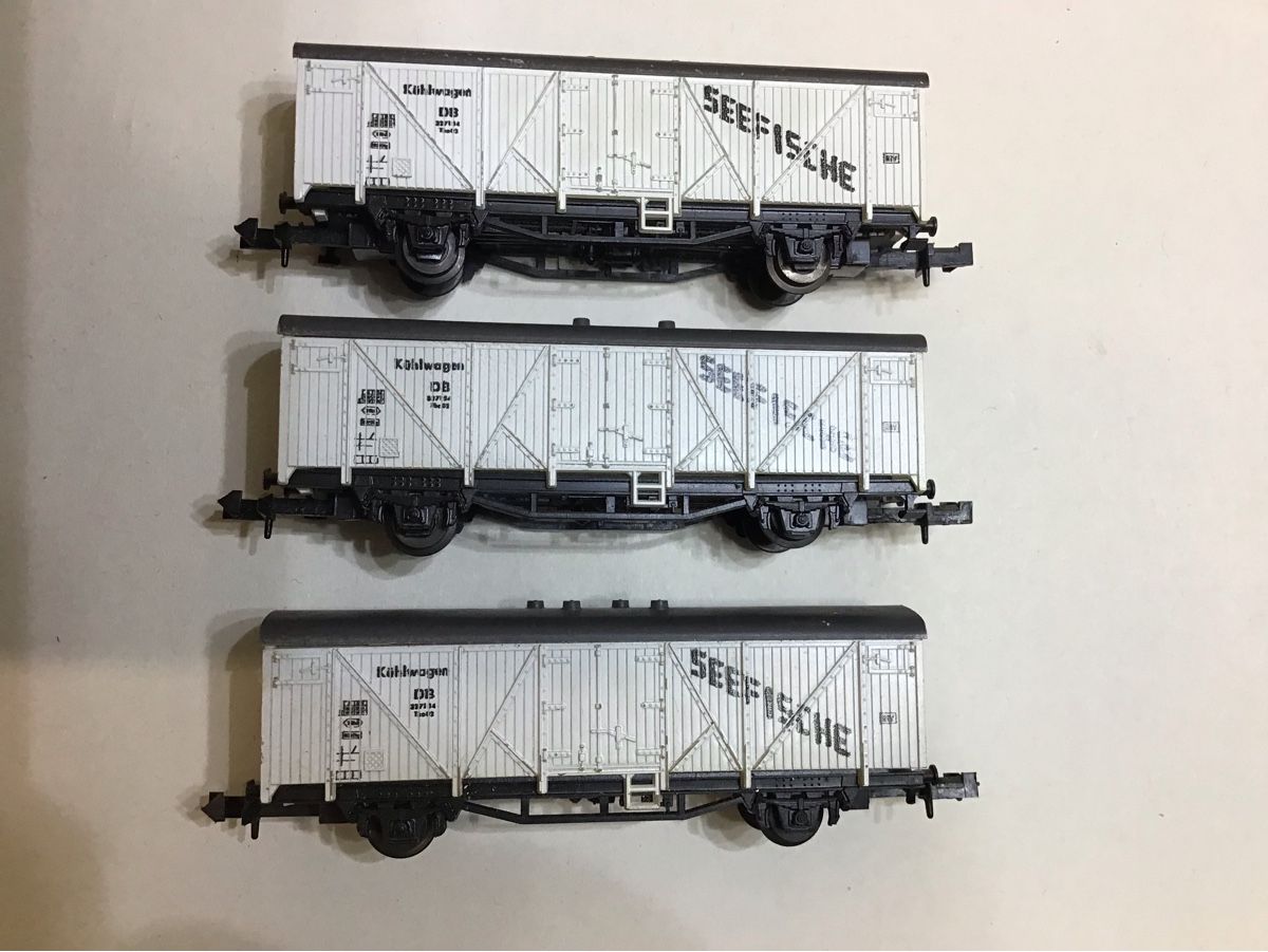 Roco Modellini di ferrovie: Roco Spur N 3 Wagen Seefisch – Usato da Bergdietikon venduto da Bergler-64