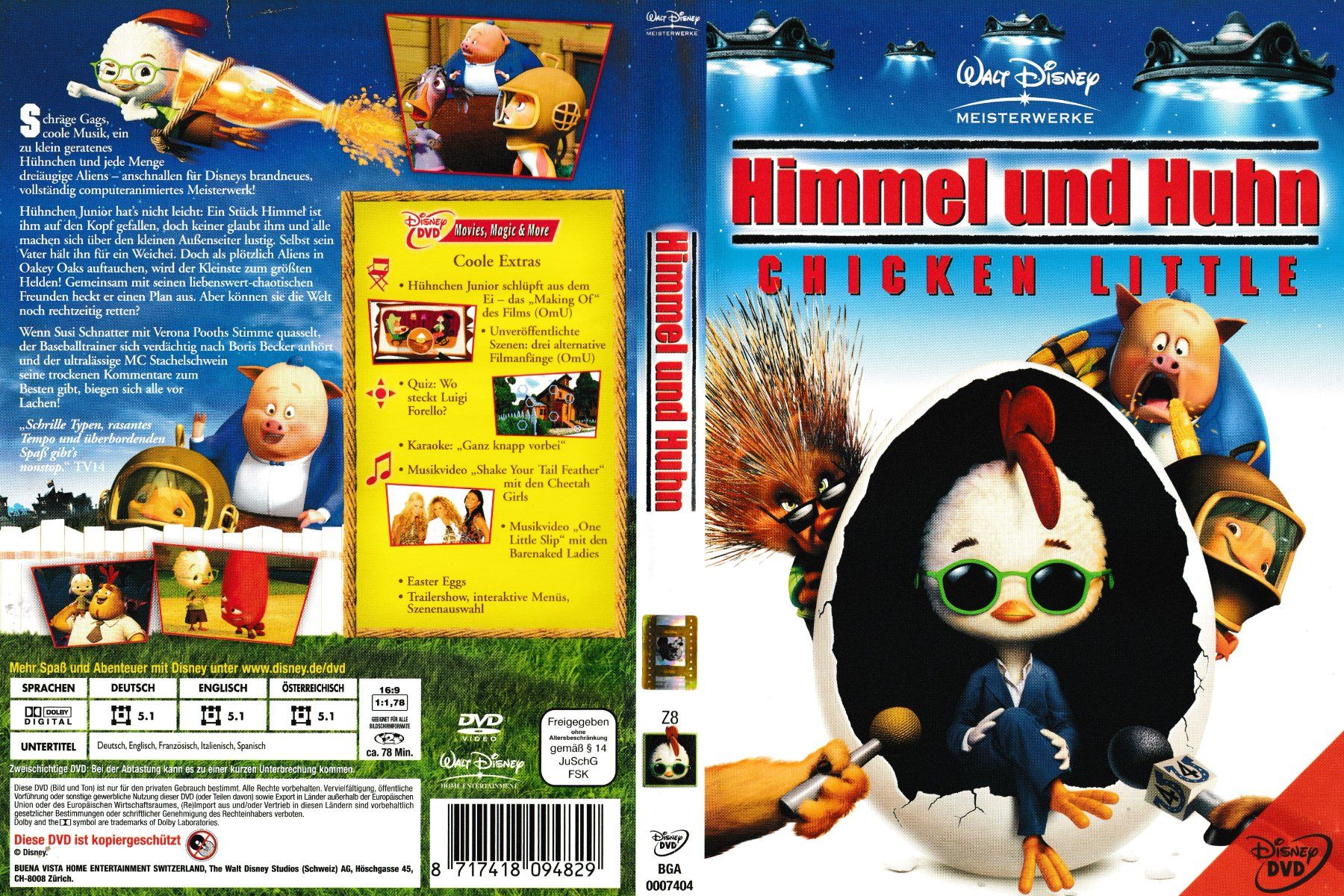 Tutti i DVDs: DVD - Himmel Und Huhn – Usato da Langnau am Albis venduto da MediaRescuerKeLoX